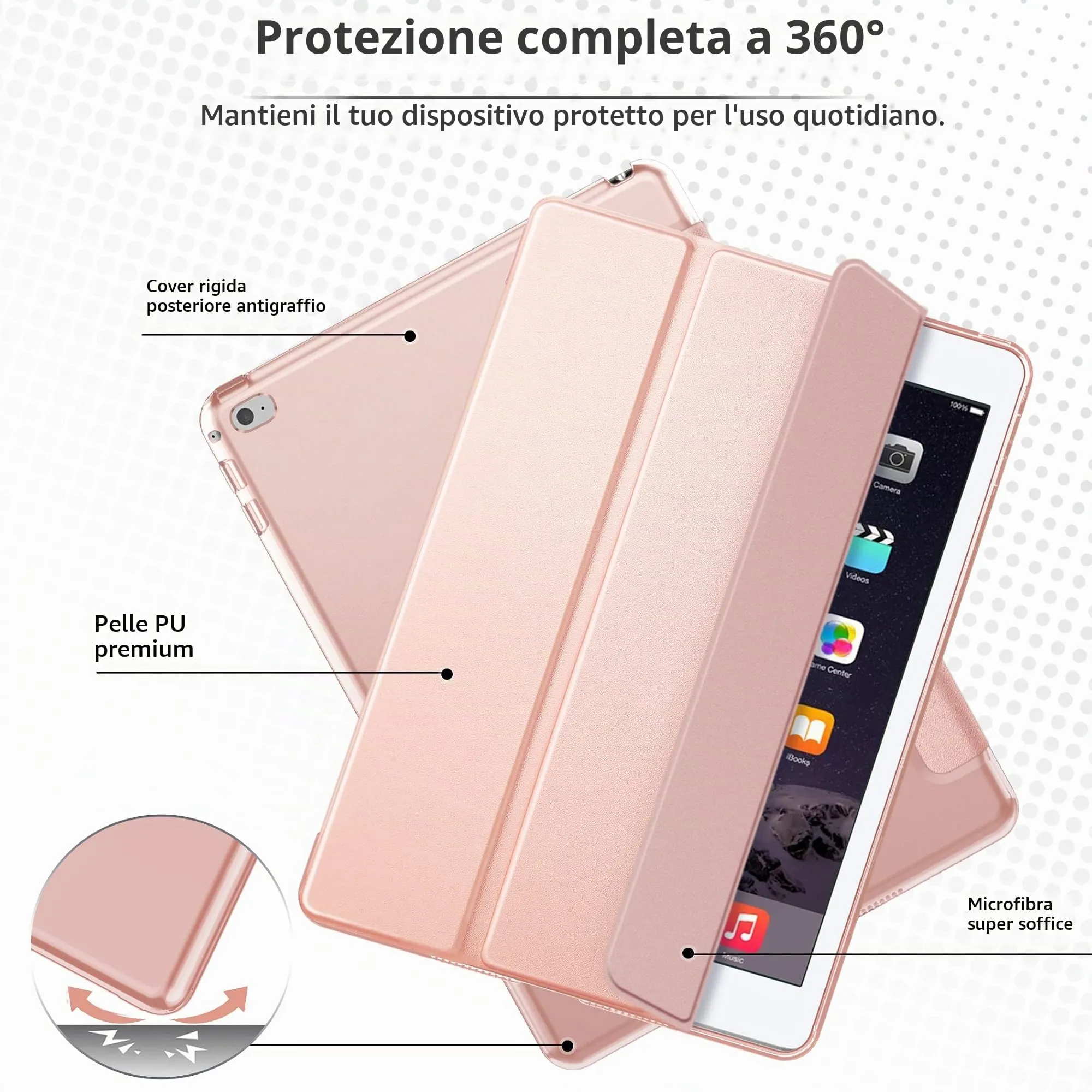 EasyAcc Custodia Ultra Sottile per iPad Air 2 - immagine 6