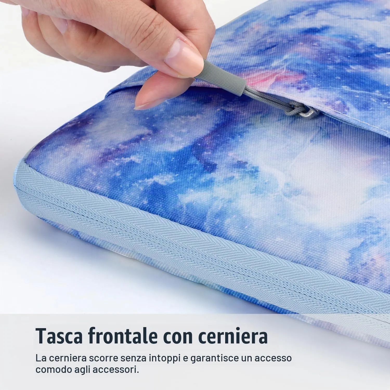 TiMOVO Custodia per Tablet 9-11", Nebulose Fantastiche - immagine 3