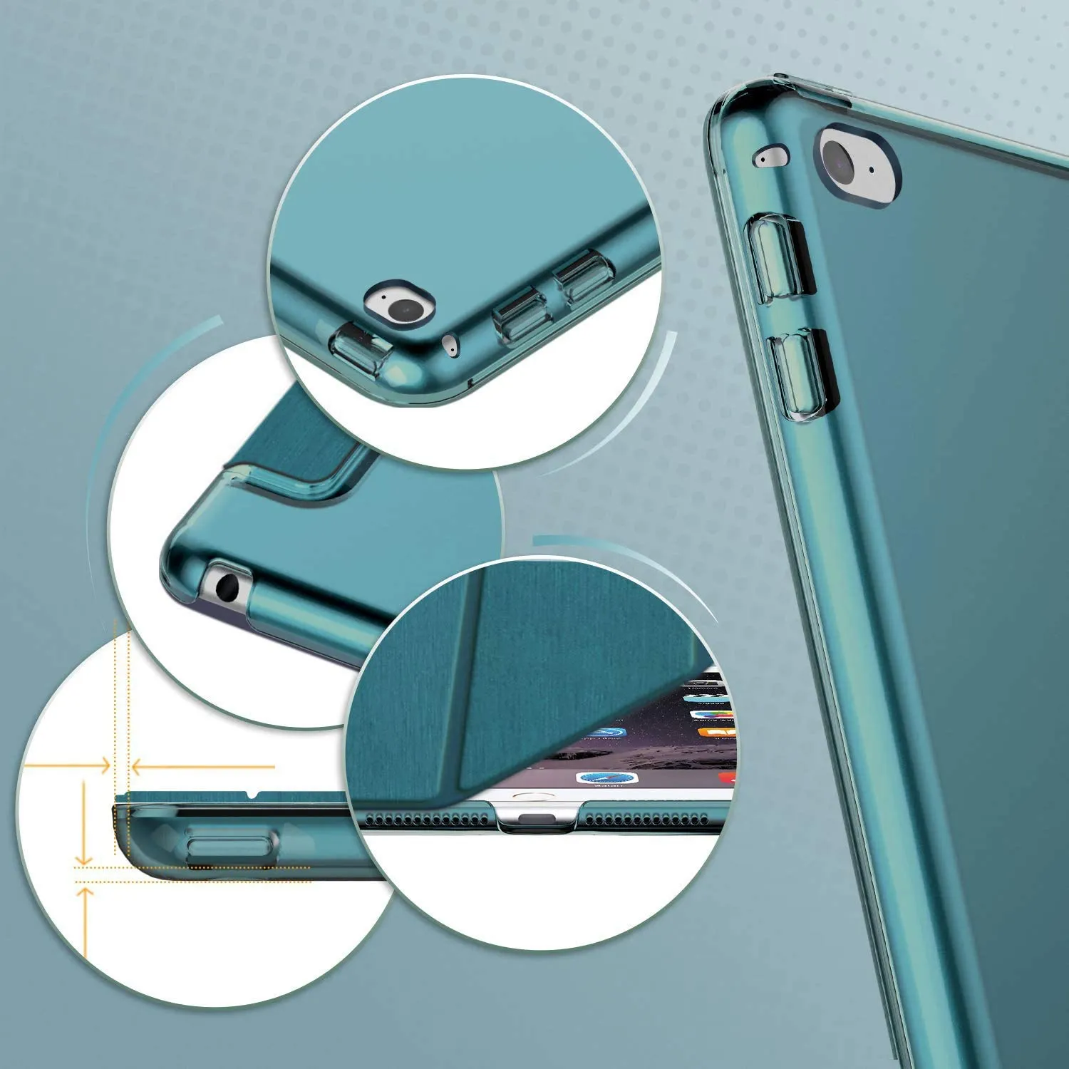 EasyAcc Custodia Ultra Sottile per iPad Air 2 - immagine 6