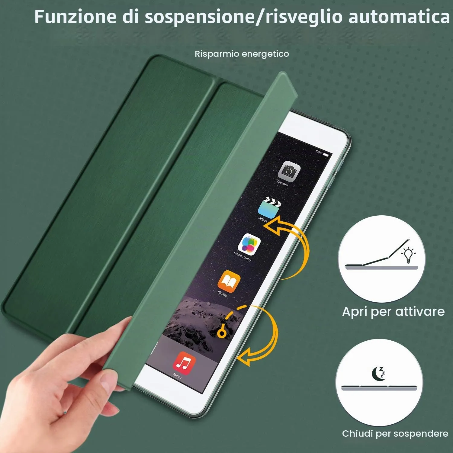 EasyAcc Custodia Ultra Sottile per iPad Air 2 - immagine 4