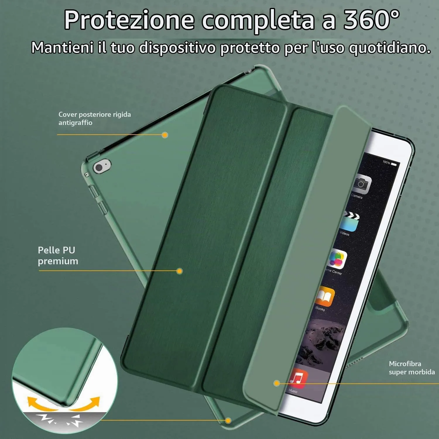 EasyAcc Custodia Ultra Sottile per iPad Air 2 - immagine 7