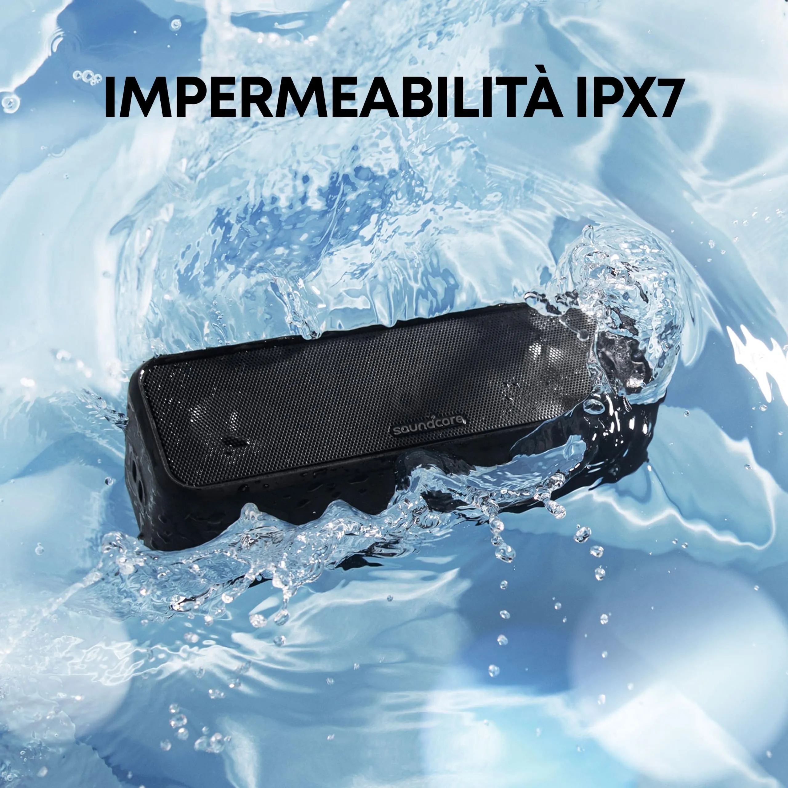 Soundcore 3 by Anker, Cassa Bluetooth Portatile 16W, IPX7, 24 Ore - immagine 5