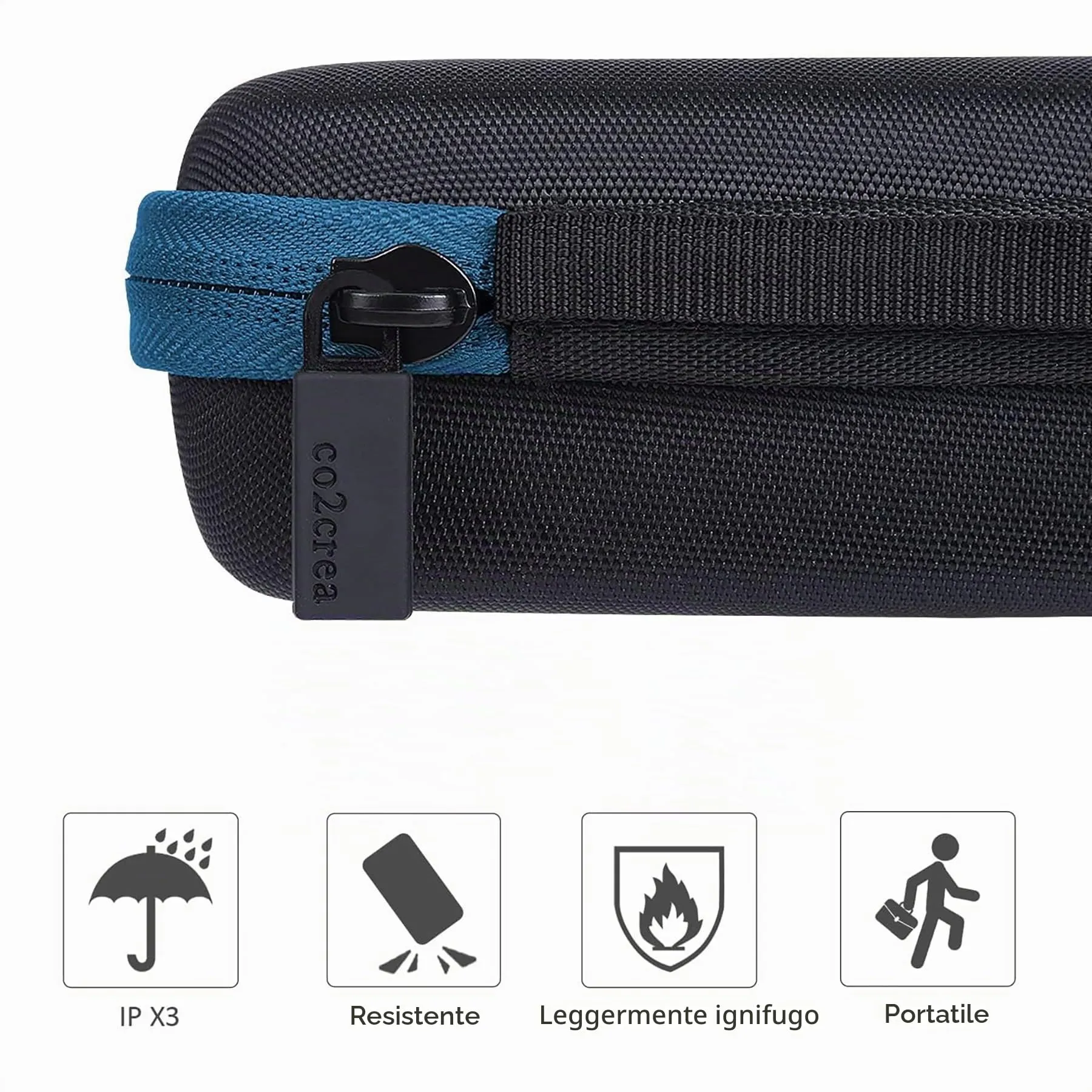 co2CREA Custodia Rigida per JBL Go 5, Go 4, Go 3 - immagine 4