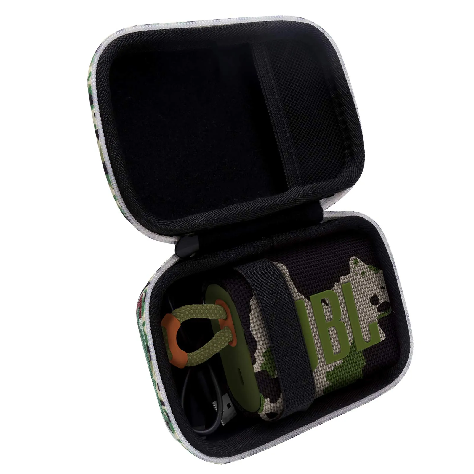 co2CREA Custodia Rigida per JBL Go 5/4/3, Mimetico - immagine 2
