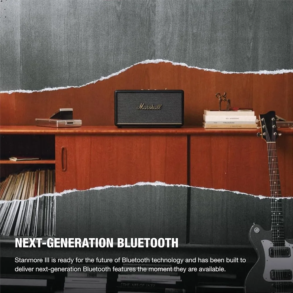 Marshall Stanmore III Bluetooth Altoparlante, Nero - immagine 3