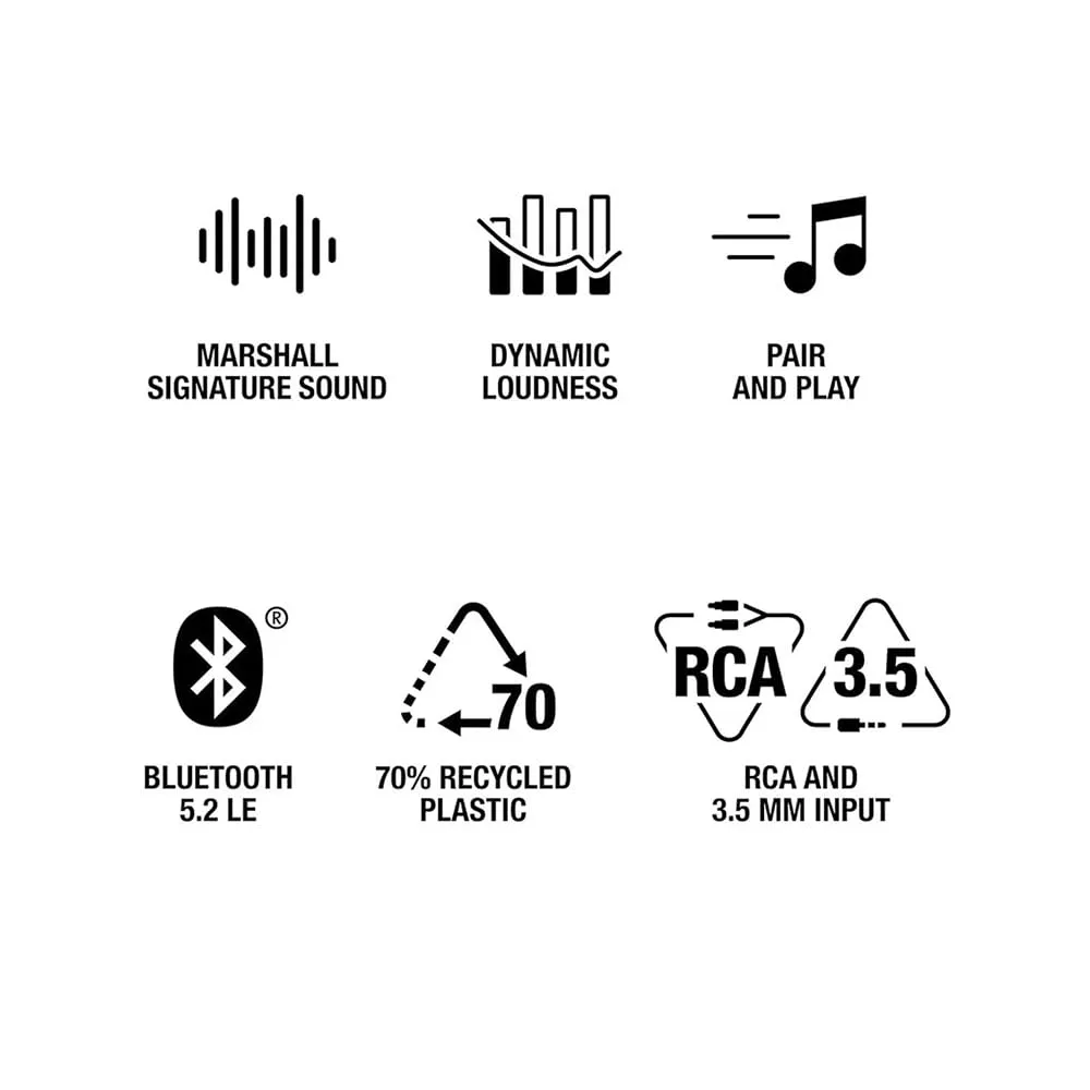 Marshall Stanmore III Bluetooth Altoparlante, Nero - immagine 8