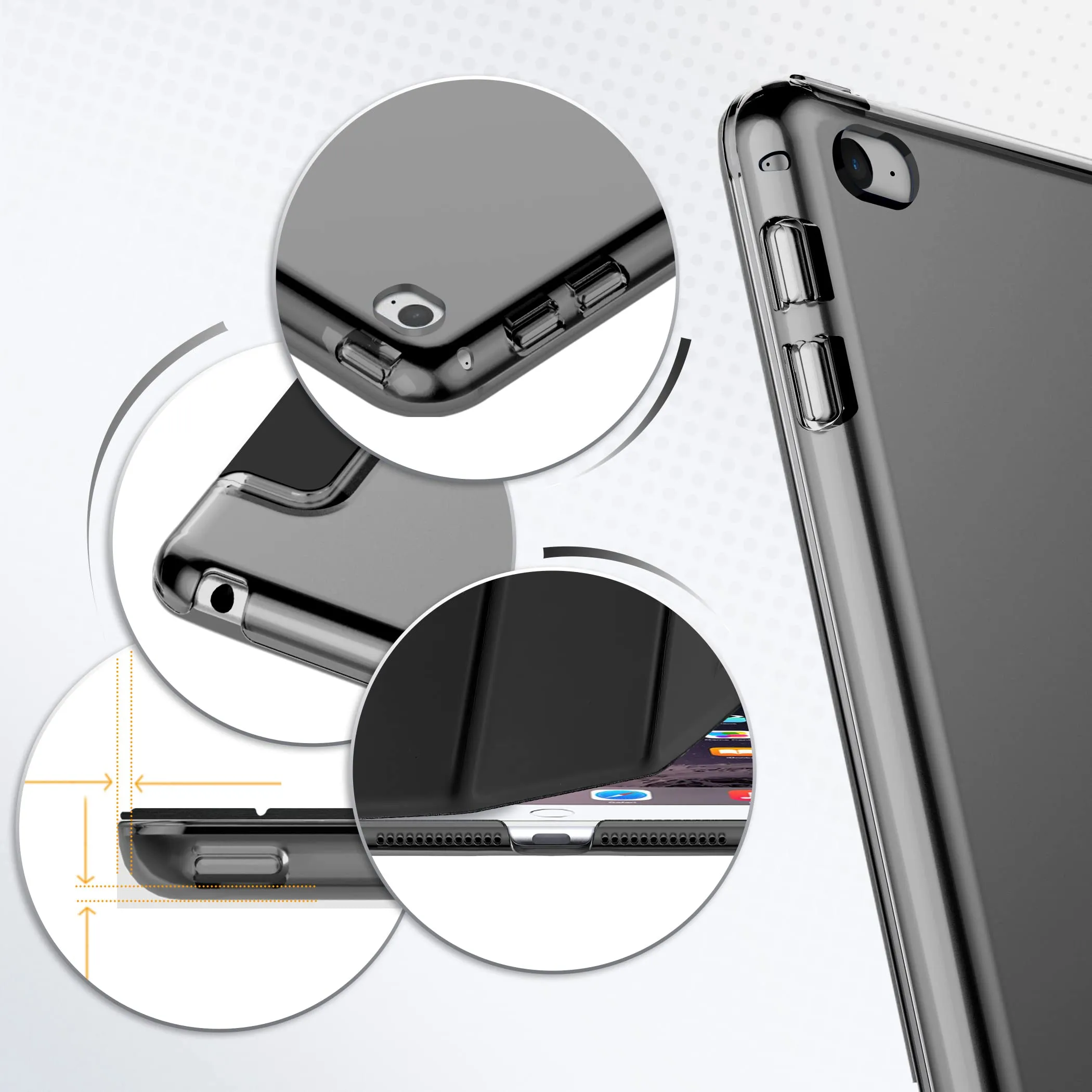EasyAcc Custodia per iPad Air 2, Cover Ultra Sottile - immagine 6