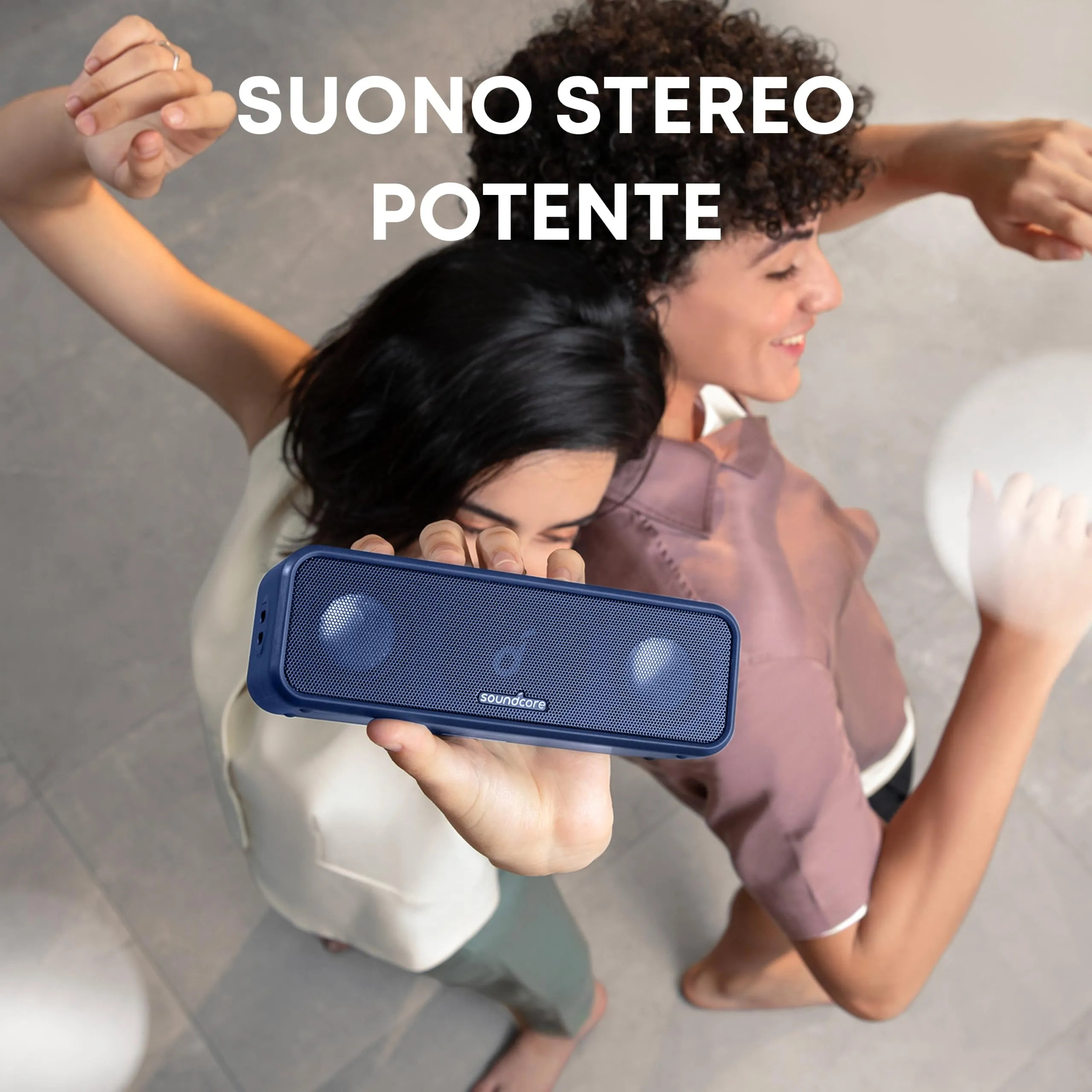 Soundcore 3 by Anker Portable Bluetooth Speaker, 16W, IPX7, 24 Hours - immagine 2