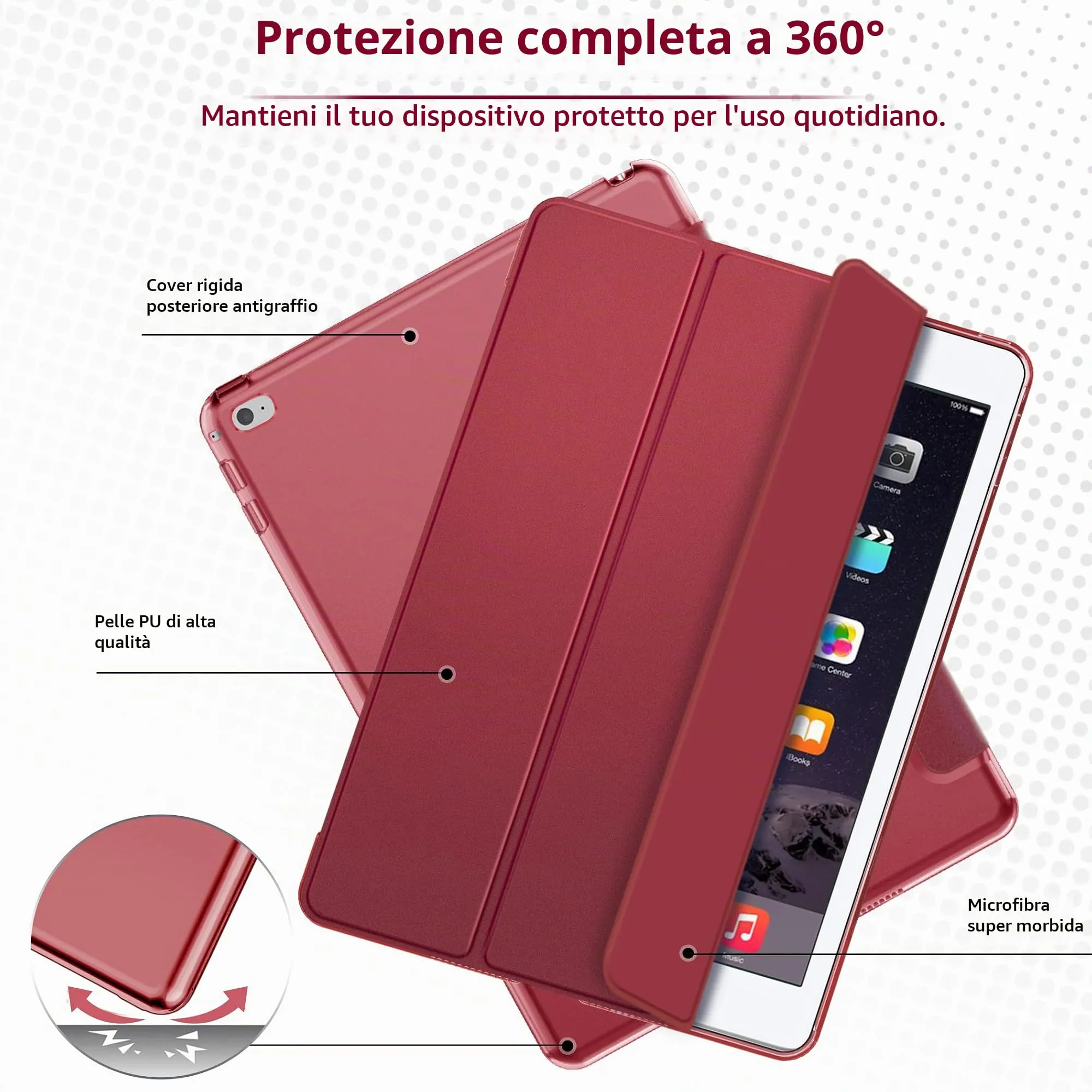 EasyAcc Custodia Ultra Sottile per iPad Air 2 - immagine 5