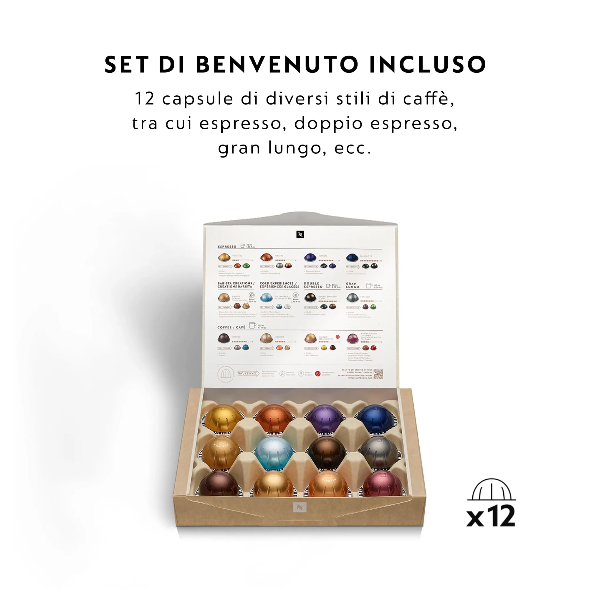 Krups Nespresso Vertuo Pop, White, XN9201K - immagine 11