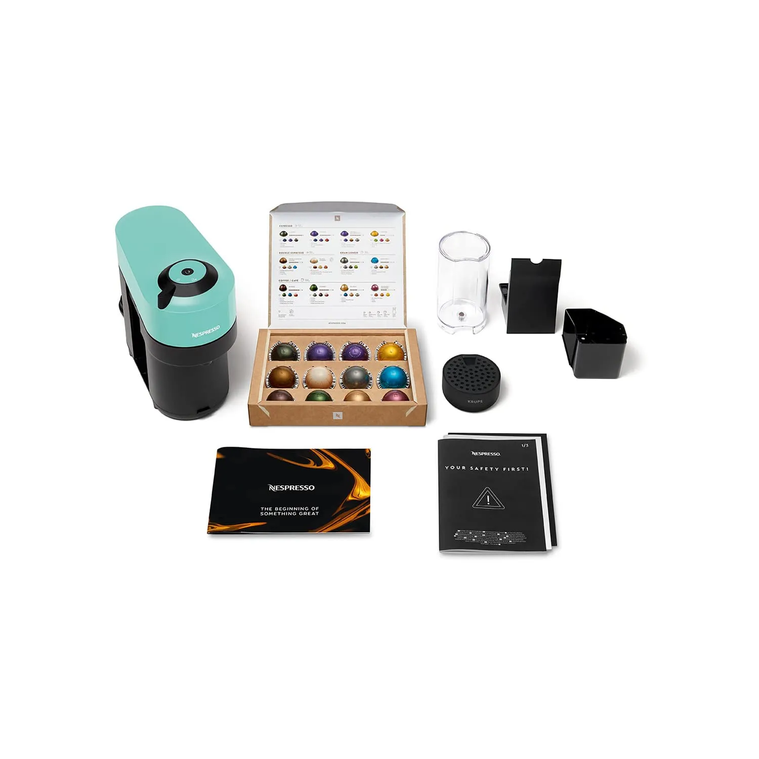 Krups Nespresso Vertuo Pop Aqua Mint XN9204K - immagine 10