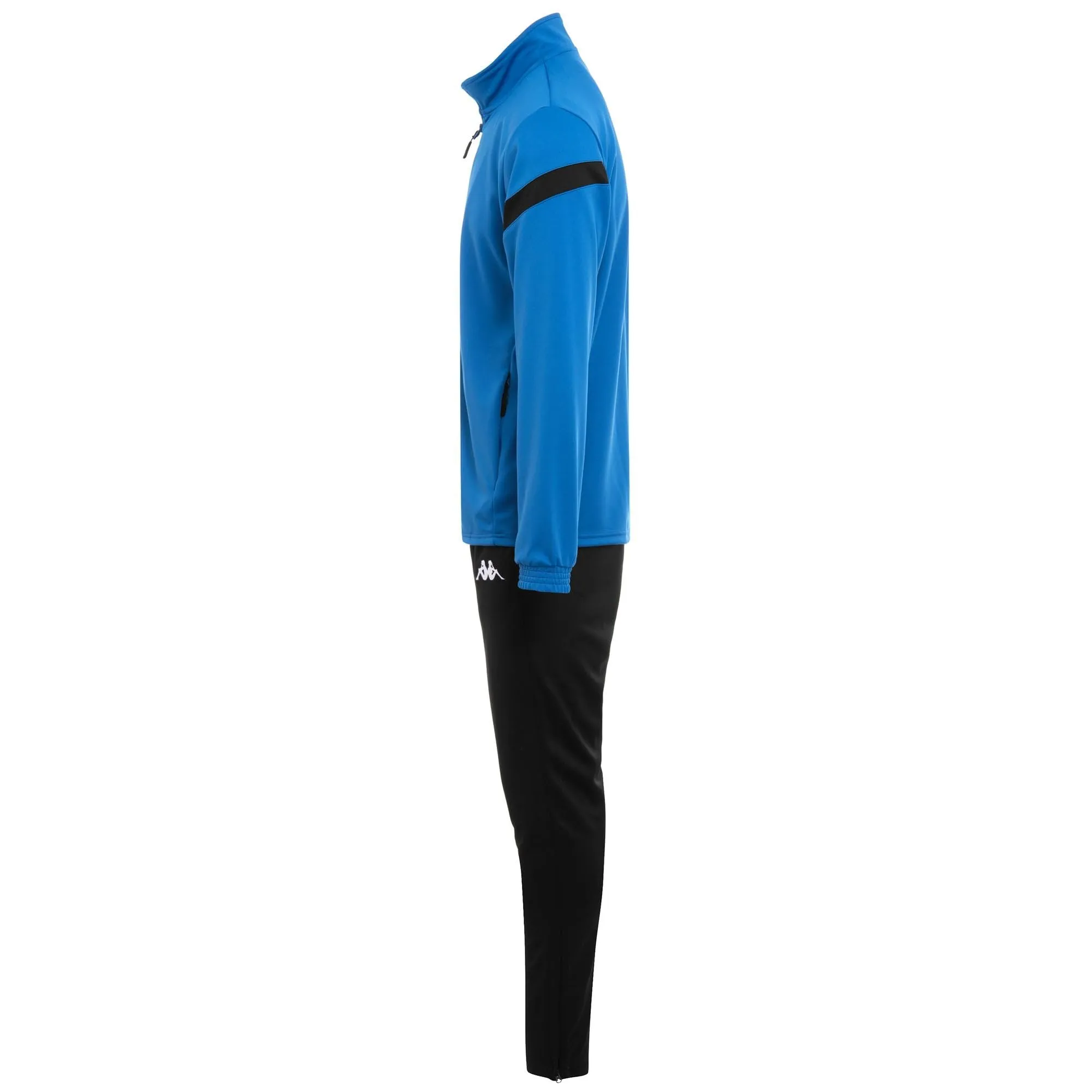 Kappa Dalcito Tuta da ginnastica, Blu / Nero, 4XL Unisex Adulto - immagine 4
