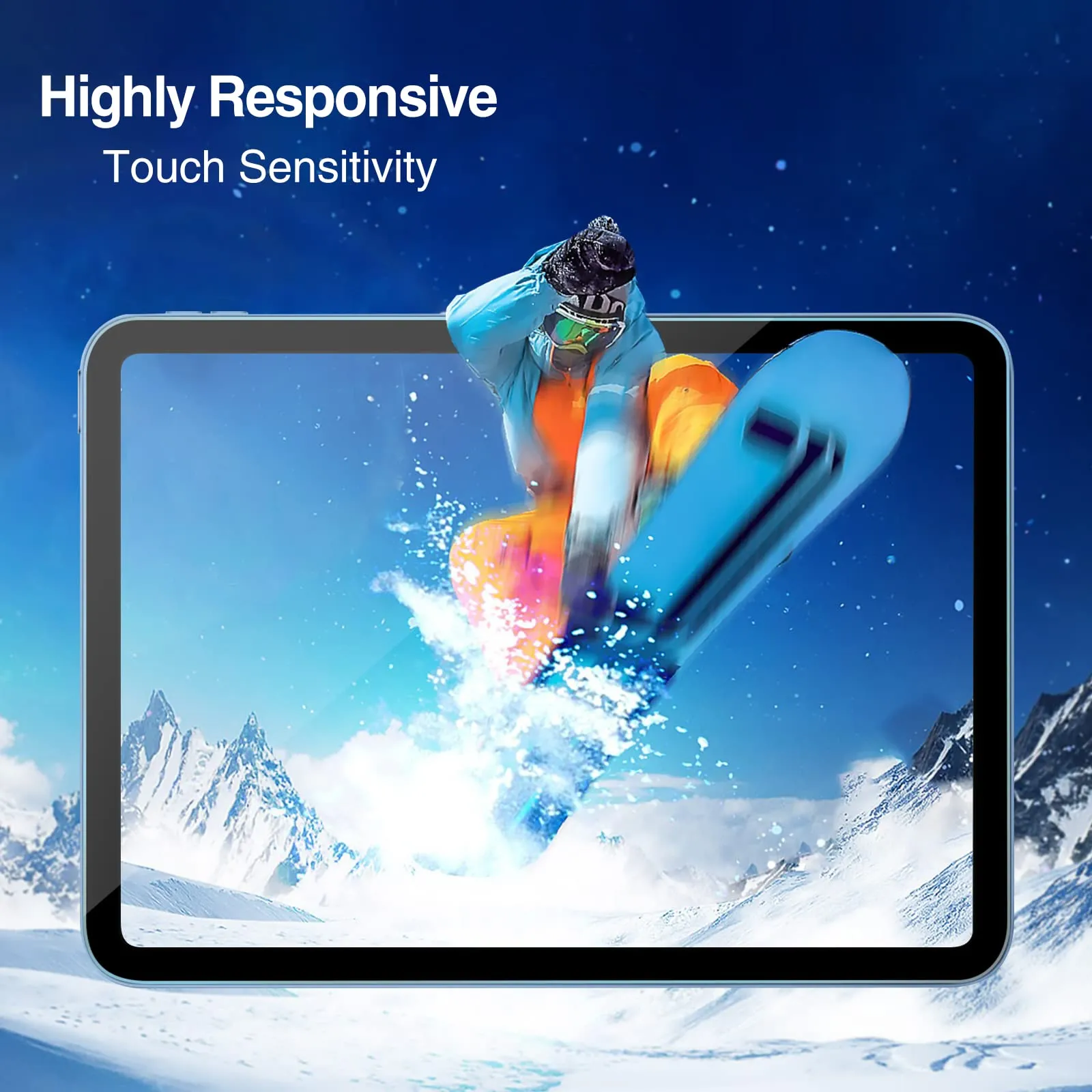 ProCase Vetro Temperato per iPad 11 Generazione A16 11 Pollici 2025 e iPad 10 Generazione 10,9 Pollici (A3354 A3355 A3356 A2696 A2757 A2777), Durezza 9H, 2 Pezzi - immagine 6