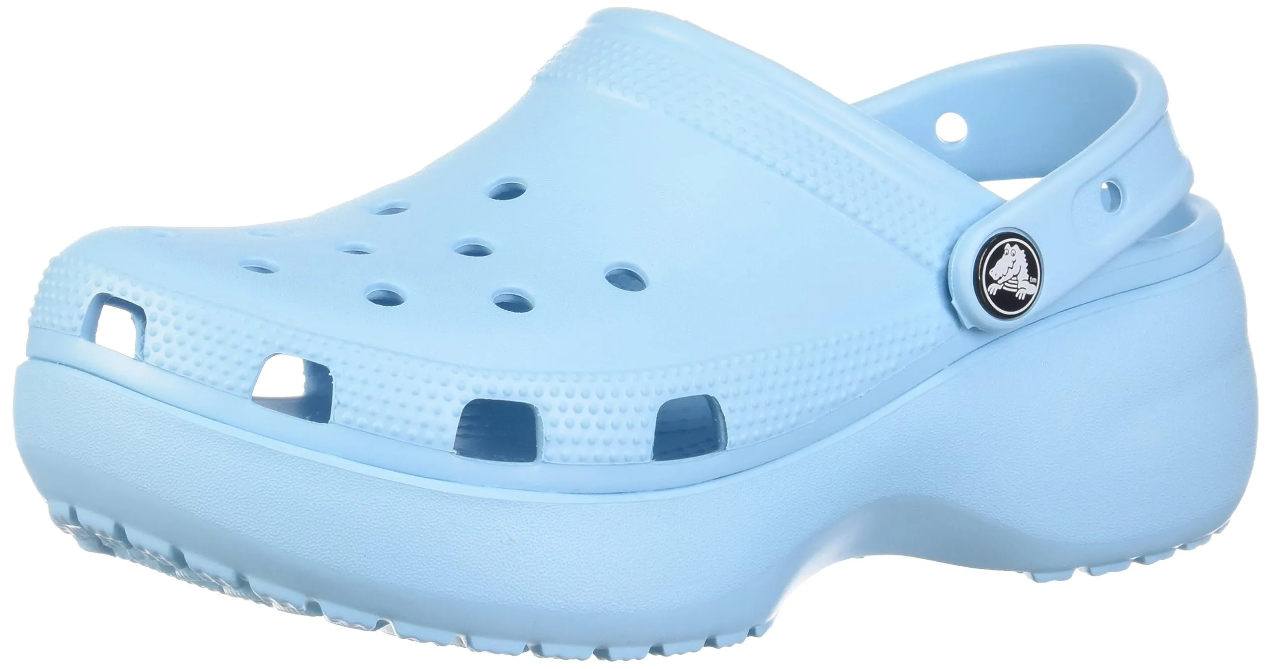 Crocs Zoccoli Classici con Plateau da Donna, Blu Artico, 38 EU - immagine 1
