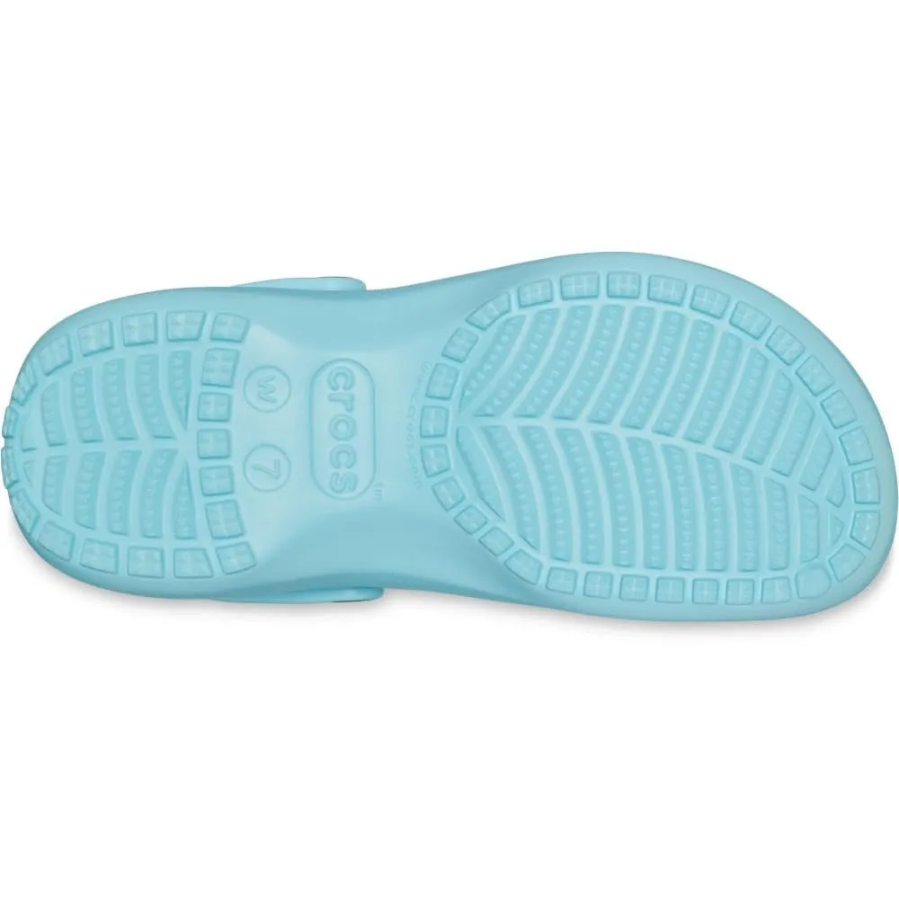 Crocs Zoccoli Classici con Plateau da Donna, Blu Artico, 38 EU - immagine 8
