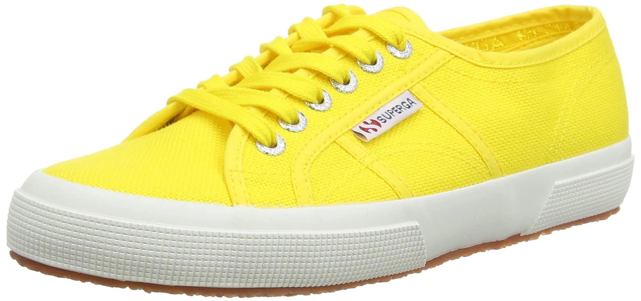 Superga 2750-cotu Classic Low Top Sneakers, Yellow Sunflower, 35 EU - immagine 1