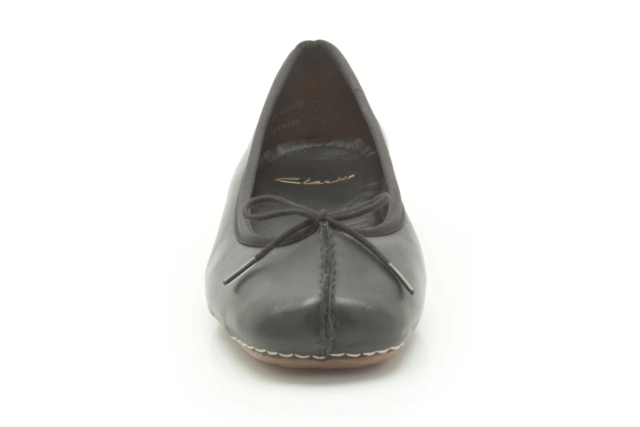 Clarks Freckle Ice Women's Black Leather, 5 - immagine 6