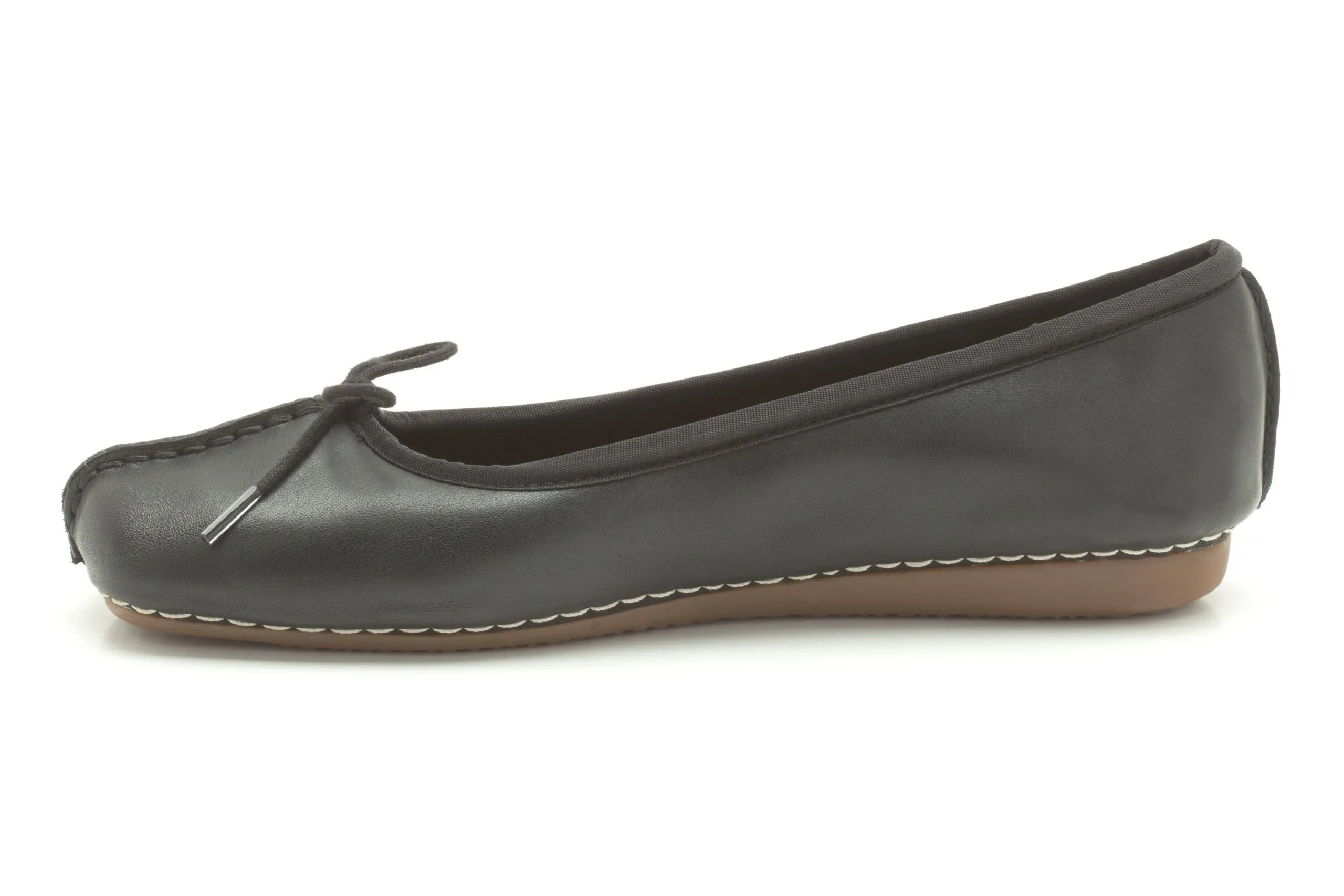 Clarks Freckle Ice Women's Black Leather, 4.5 - immagine 7