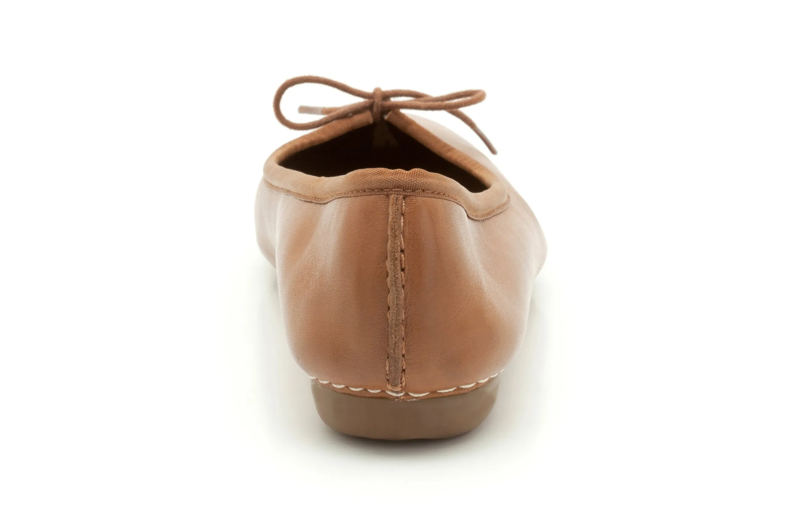 Clarks Freckle Ice Women's Ballerinas - Dark Tan Leather, 41 EU - immagine 7