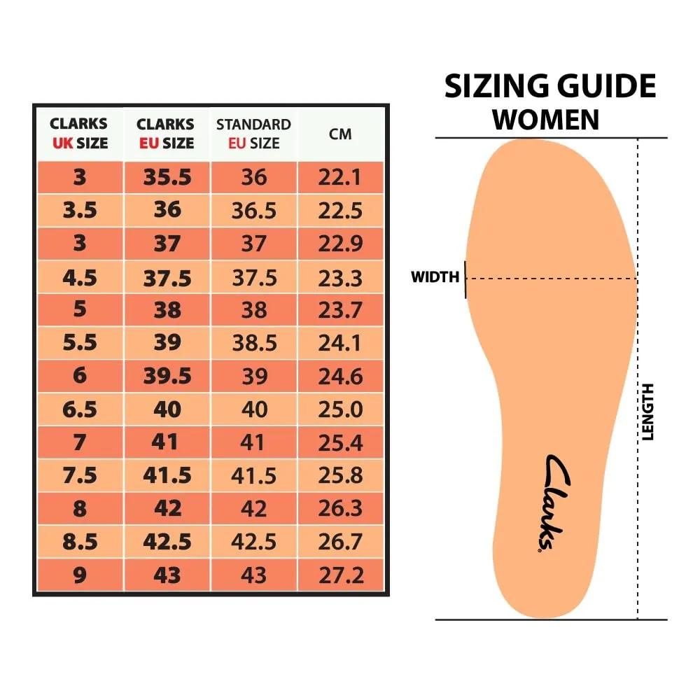 Clarks Freckle Ice Women's Navy Leather - immagine 3