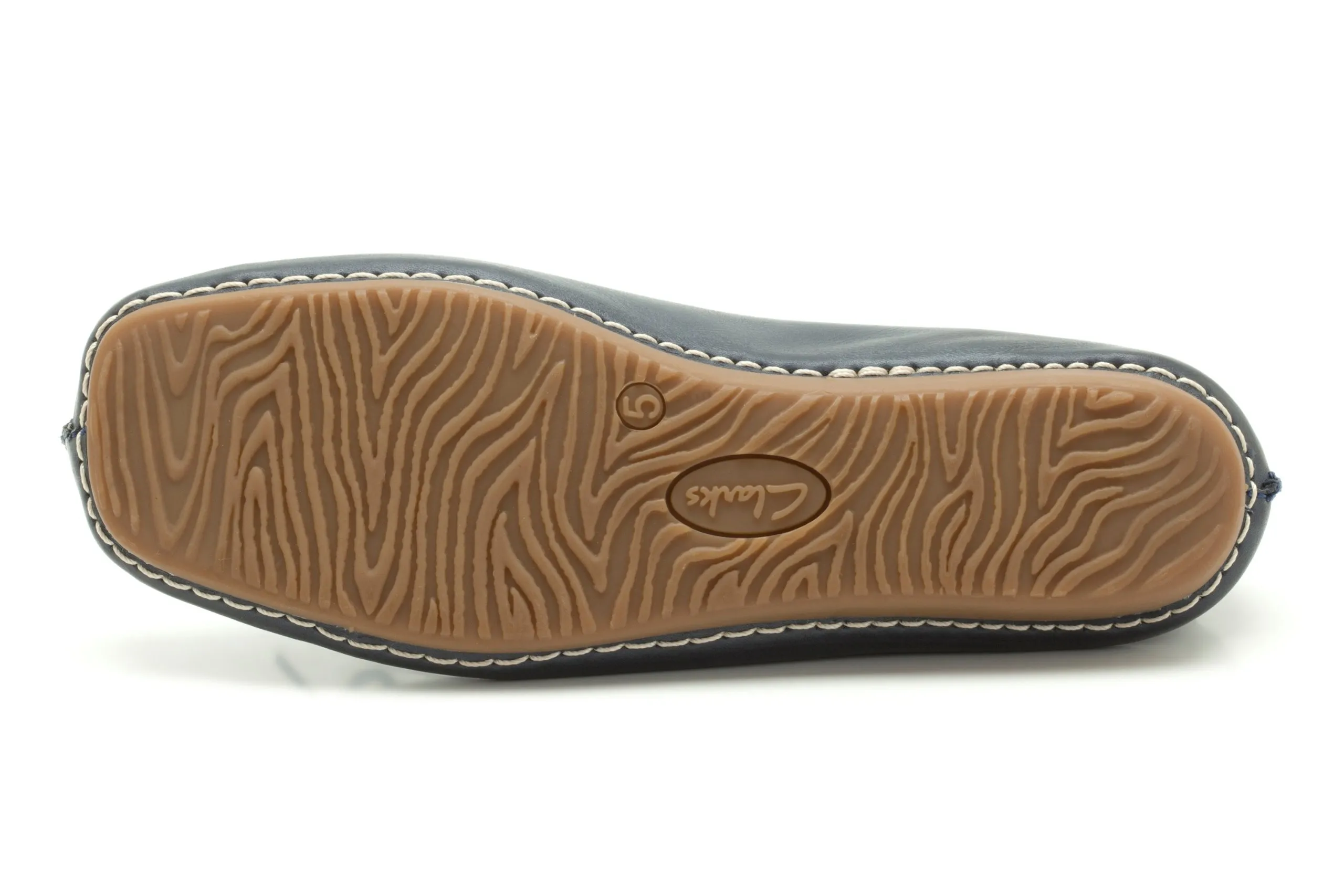 Clarks Freckle Ice Ballerine Donna, Navy Leather, 35.5 EU - immagine 10