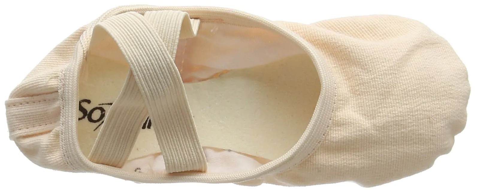 So Danca SD16 Scarpe da Balletto in Lino Stretch, Misura 27.5 EU, Rosa - immagine 5