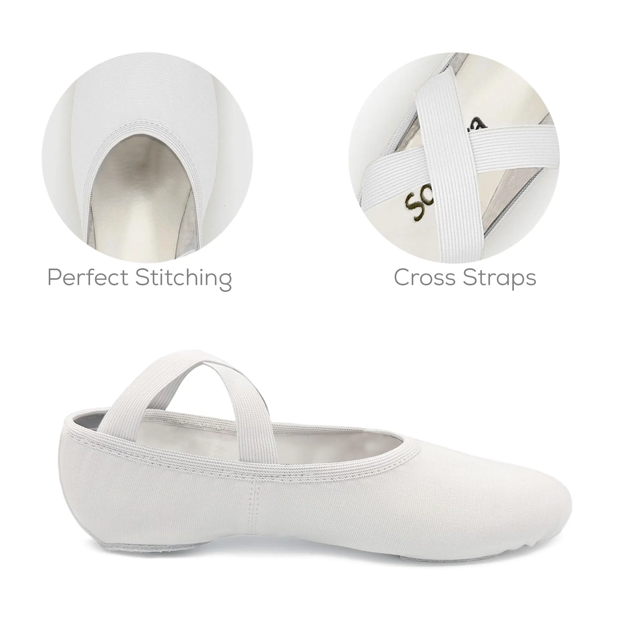 So Danca Ballerine Sd16 Bianco 27.5 - immagine 3