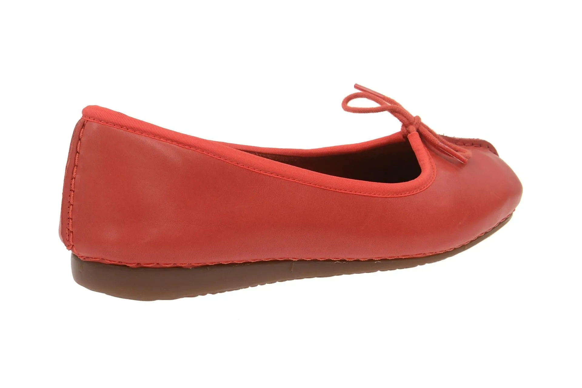 Clarks Freckle Ice Women's Ballerinas, Rosso Grenadine Lea, 37 EU - immagine 6
