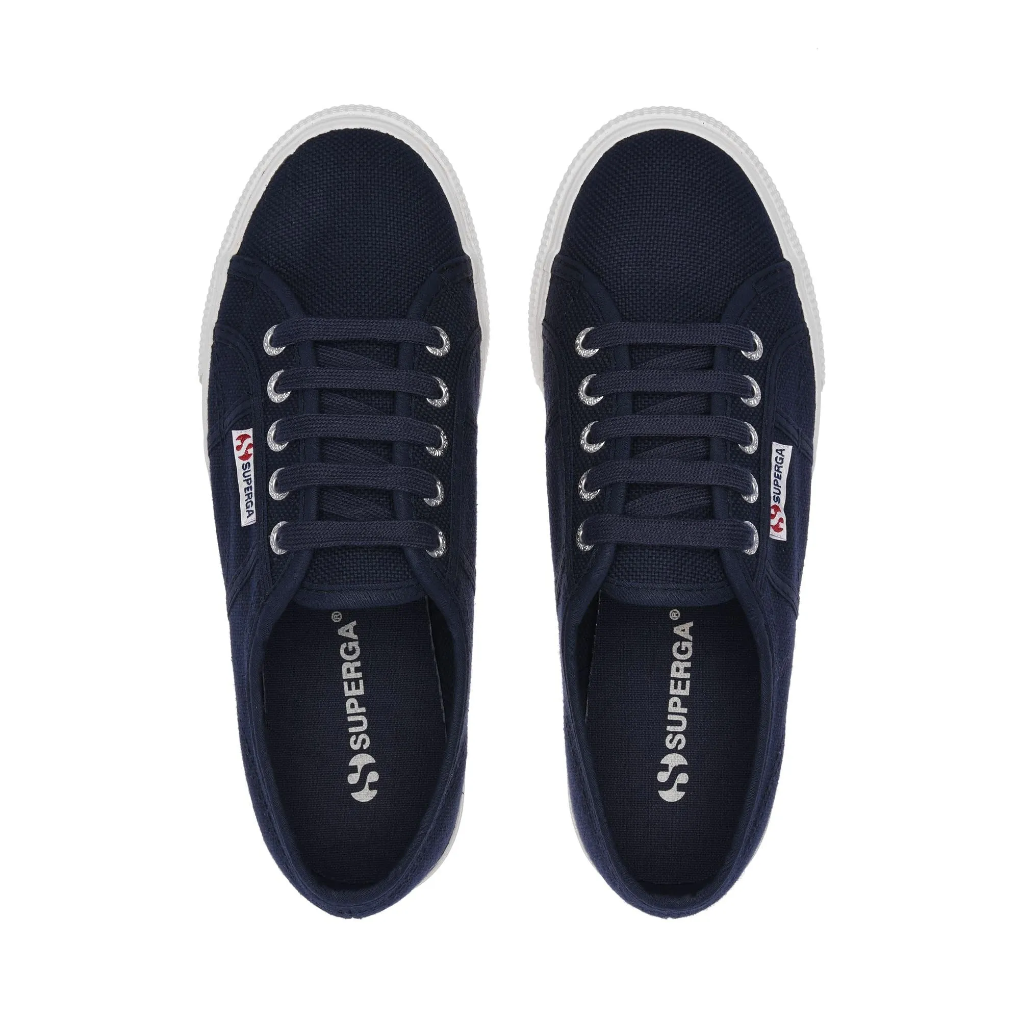 Superga 2790 Acotw Linea Up And Down Women's Low Top Sneakers, Navy Fwhite, 41 EU - immagine 6