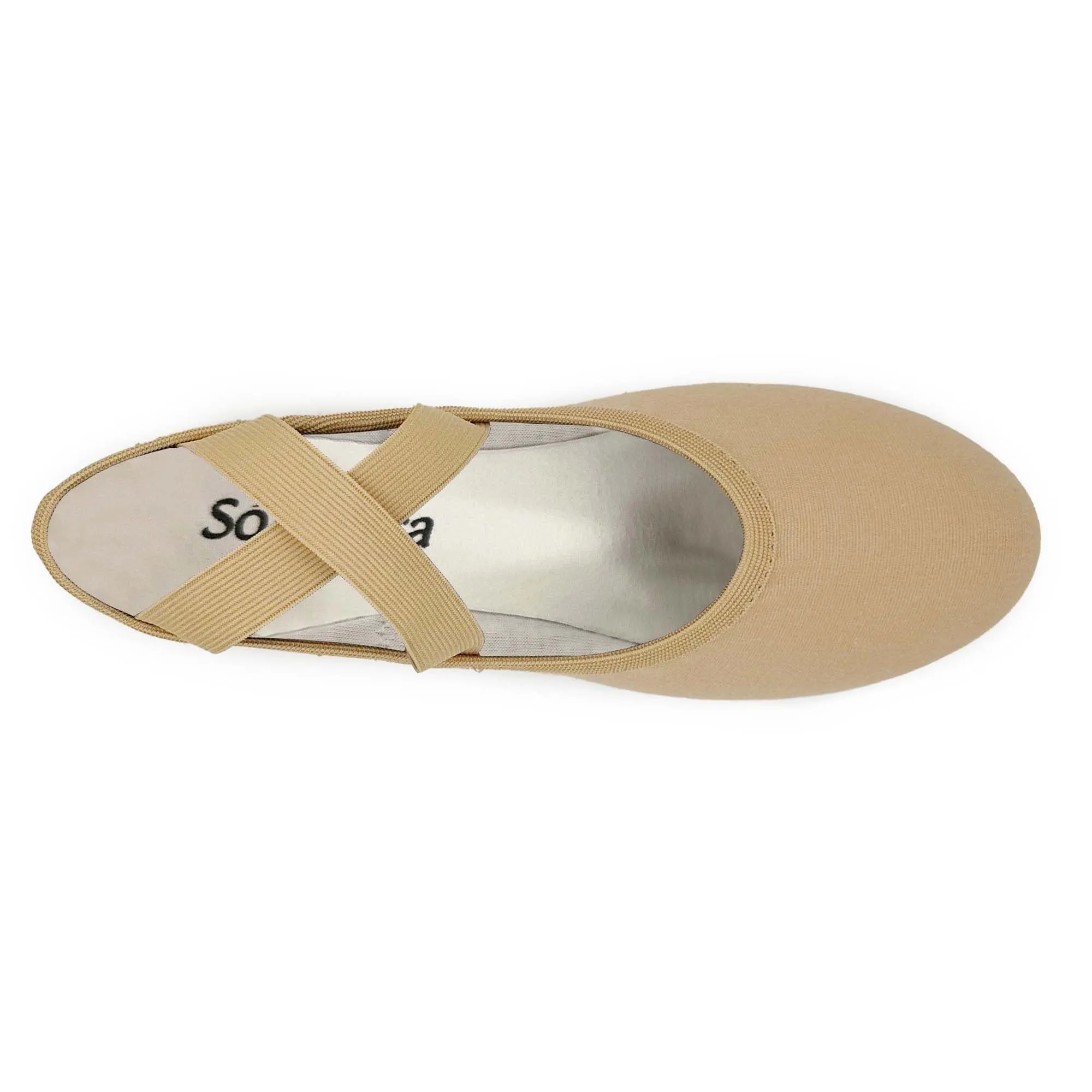 So Danca SD16 Ballerine with Ankle Strap, Beige Nude, 37/38 - immagine 6