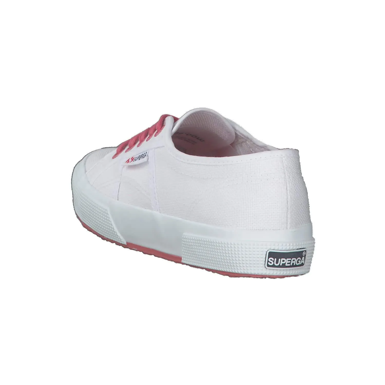 Superga 2750 COTCONTRASTU Unisex Sneakers, White/Pink Extase A0E, 35.5 EU - immagine 4