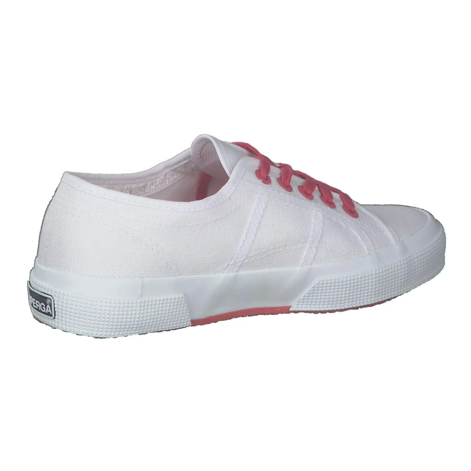 Superga 2750 COTCONTRASTU Unisex Sneakers, White/Pink Extase A0E, 35.5 EU - immagine 7