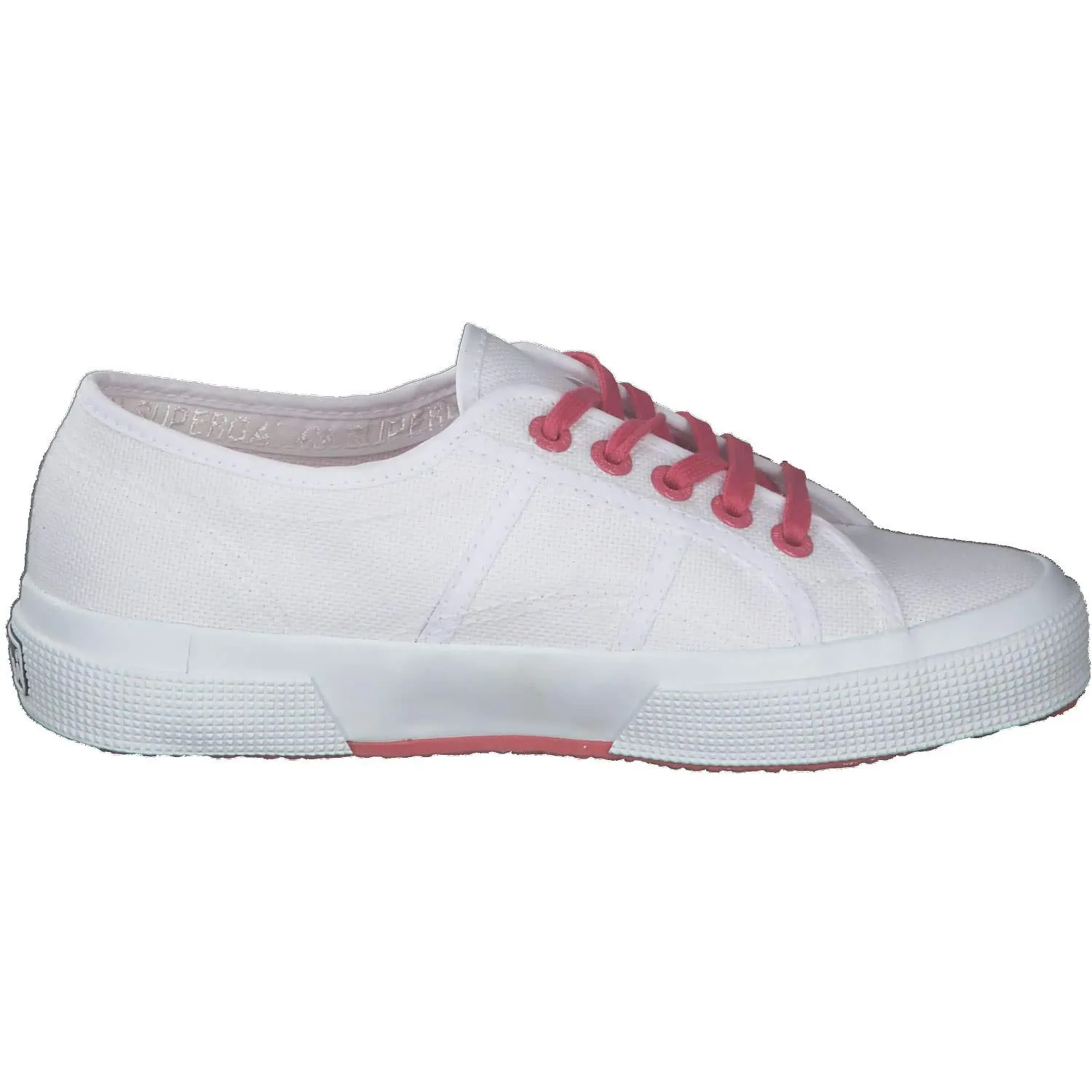 Superga 2750 COTCONTRASTU Unisex Sneakers, White/Pink Extase A0E, 35.5 EU - immagine 8