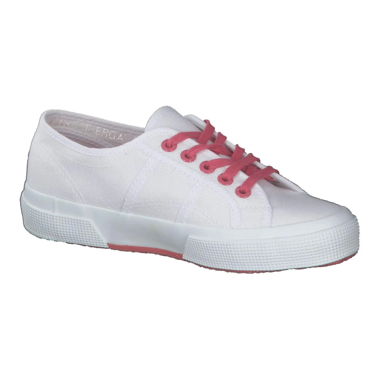 Superga 2750 COTCONTRASTU Unisex Sneakers, White/Pink Extase A0E, 35.5 EU - immagine 9