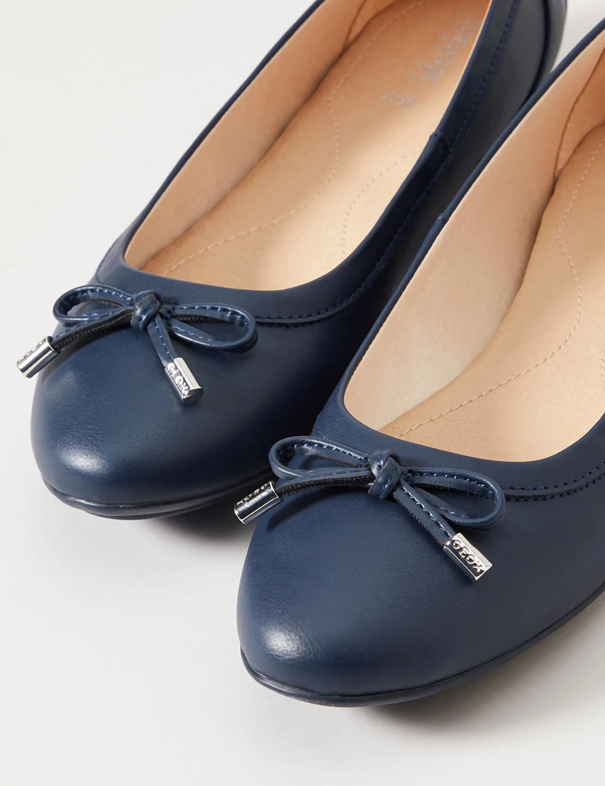 Geox D Charlene B Ballerine Donna - Blu - 40 EU - immagine 2