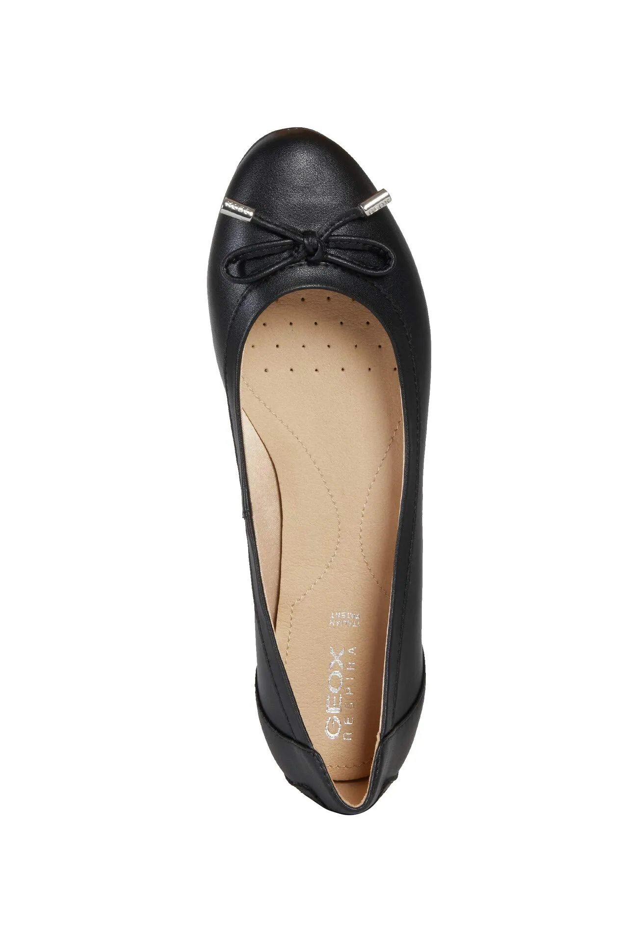 Geox D Charlene B Ballerine Donna, Nero, 37 EU - immagine 4