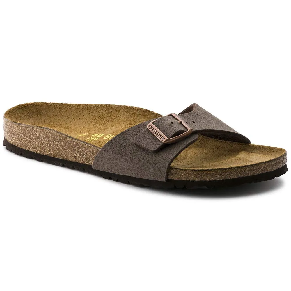 Birkenstock Madrid Birkibuc Sandalo Uomo, Mocca, EU 42 - immagine 1