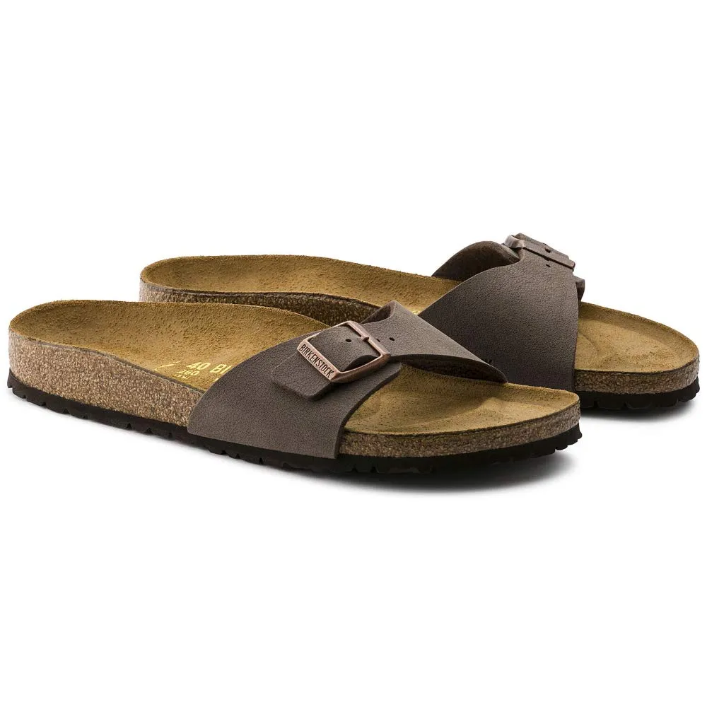 Birkenstock Madrid Birkibuc Sandalo Uomo, Mocca, EU 42 - immagine 5