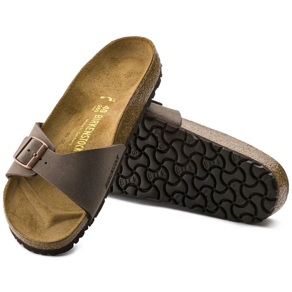 Birkenstock Madrid Birkibuc Sandalo Uomo, Mocca, EU 42 - immagine 7