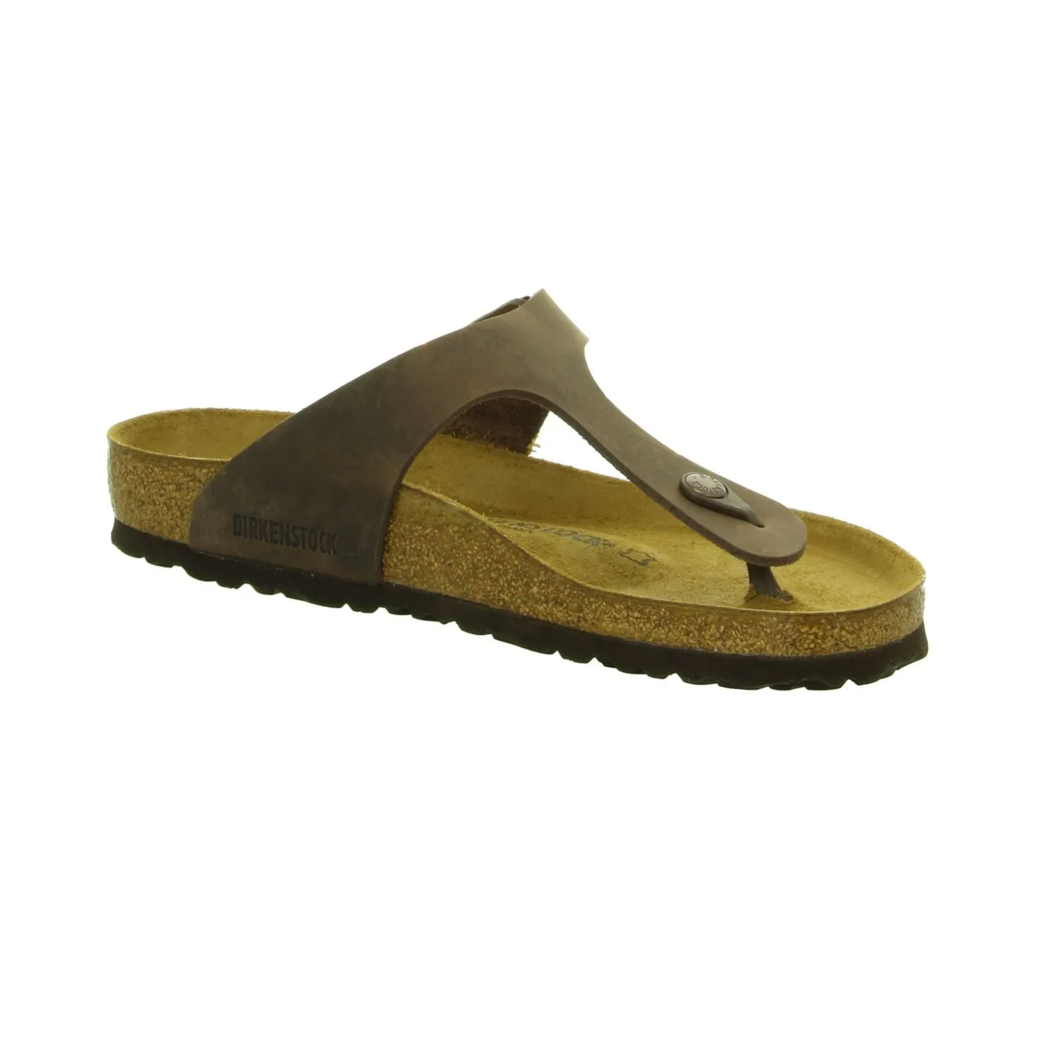 Birkenstock Gizeh Oiled Leather Men's Sandals - Habana, EU 38 - immagine 8