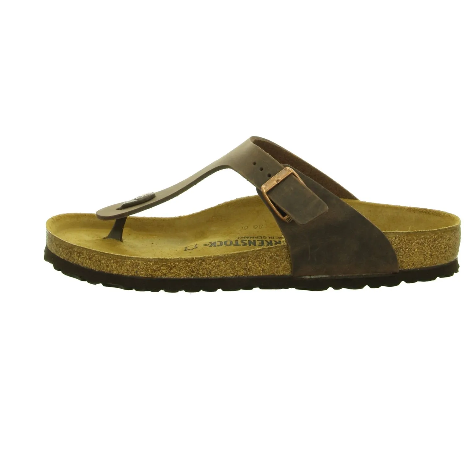 Birkenstock Gizeh Habana Oiled Leather Men's Sandals, EU 45, 743831 - immagine 6