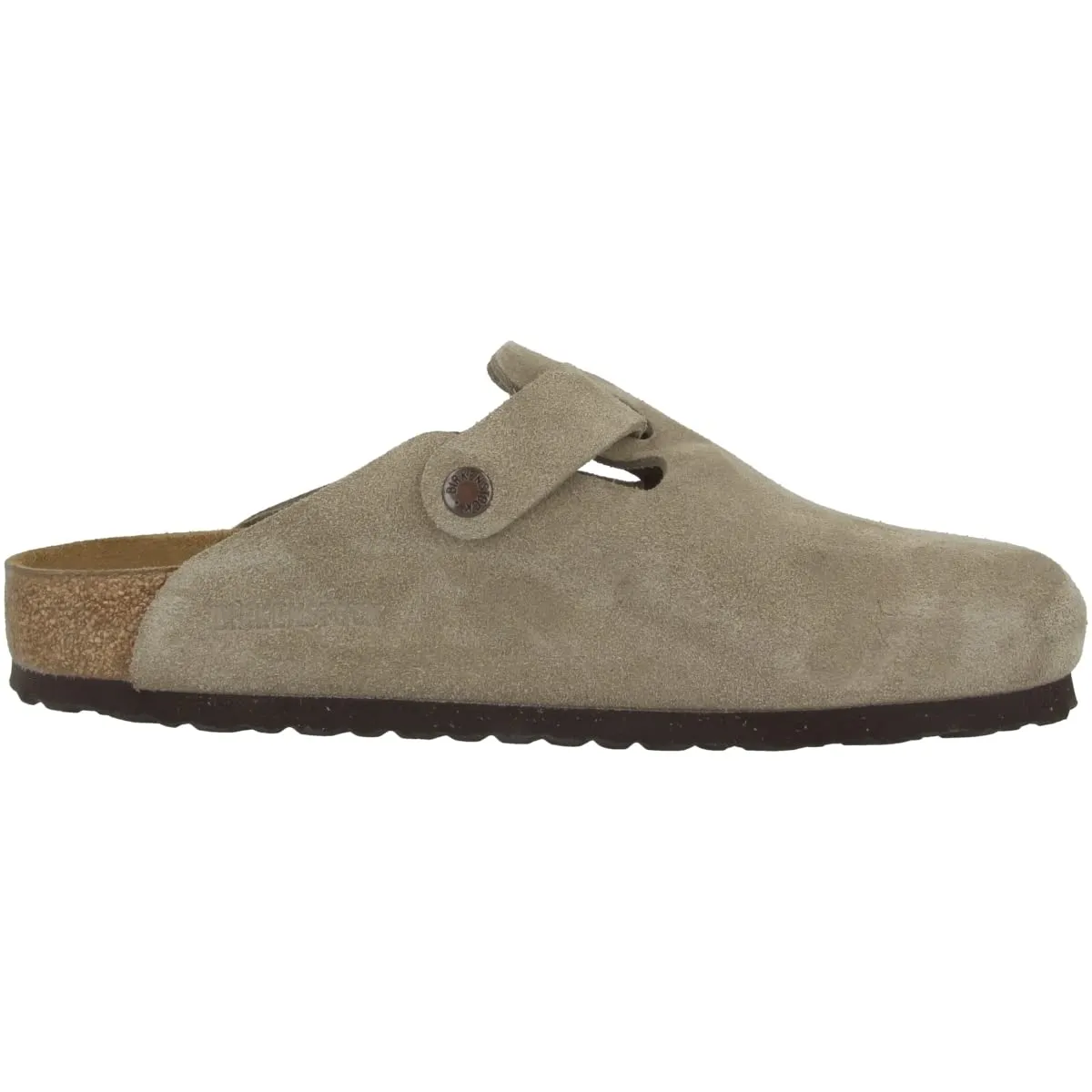 Birkenstock Boston SFB Suede Leather Clogs Taupe EU 40 - immagine 4