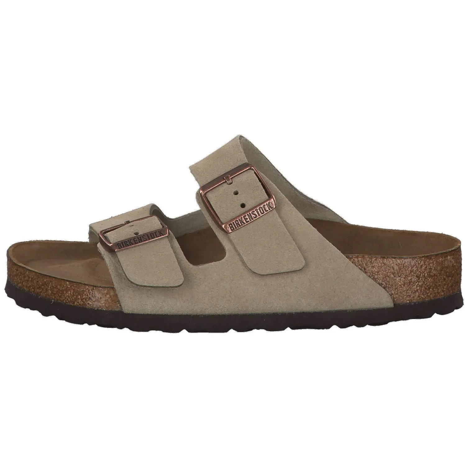 Birkenstock Arizona Sandali Uomo, Beige Taupe, 40 EU - immagine 2