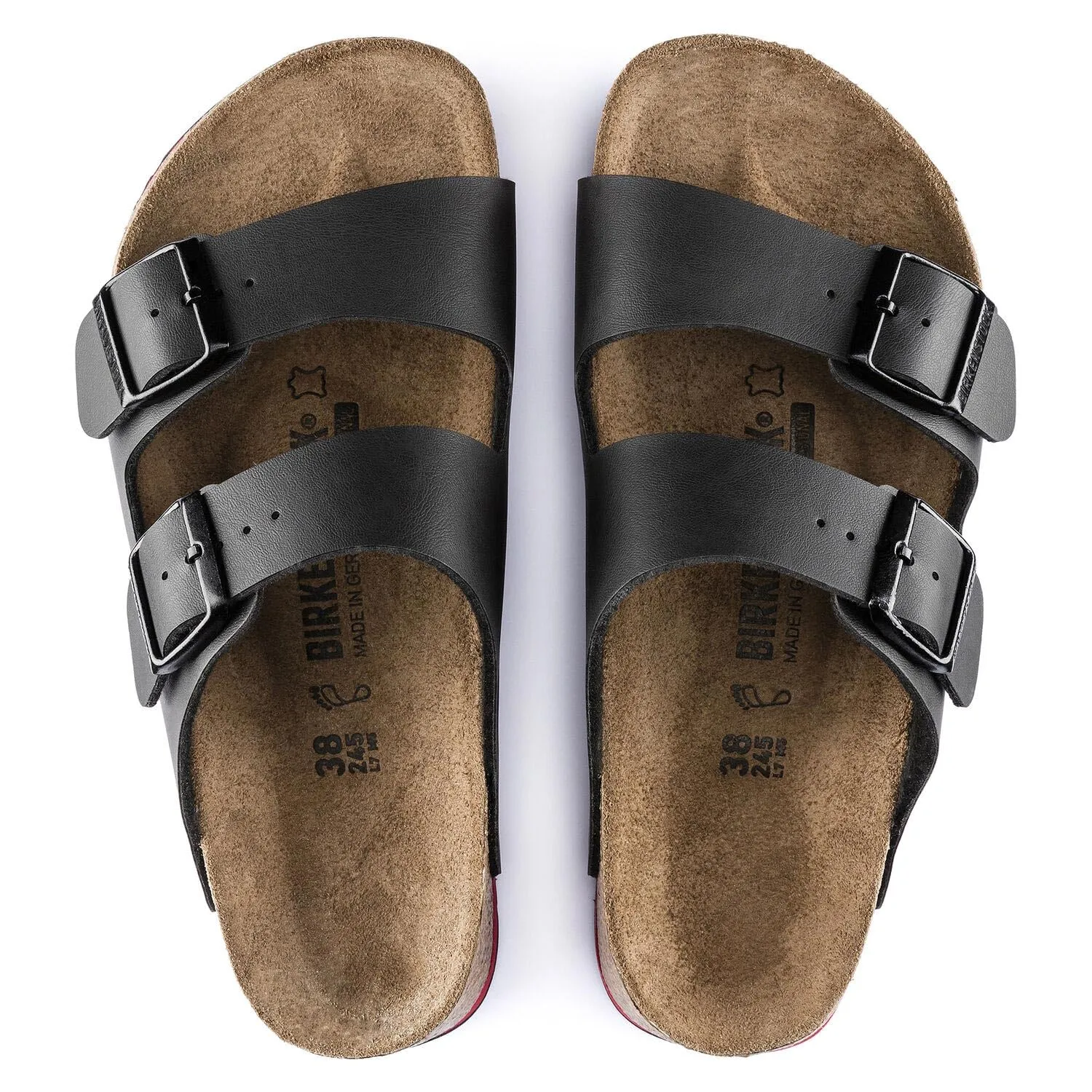 Birkenstock Arizona Superrunning Sandalo, Nero, 36 EU - immagine 5