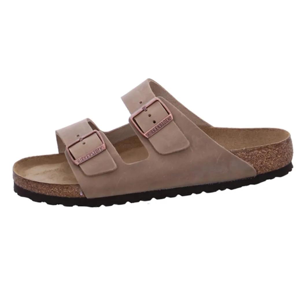 Birkenstock Arizona Pelle Oliata Uomo, Tabacco, 38 EU - immagine 3
