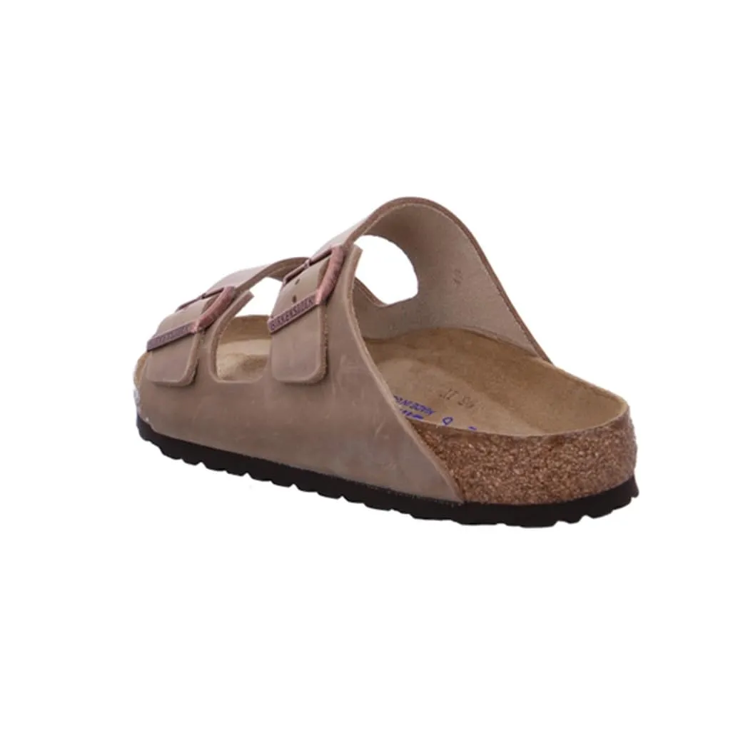 Birkenstock Arizona SFB Sandali da uomo, Marrone Tabacco, 35 EU - immagine 5