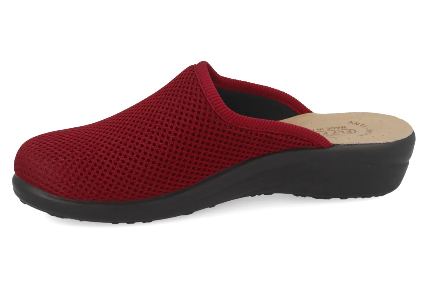 Fly Flot Anoya Pantofole Donna Traspiranti, Bordeaux, 36 - immagine 4