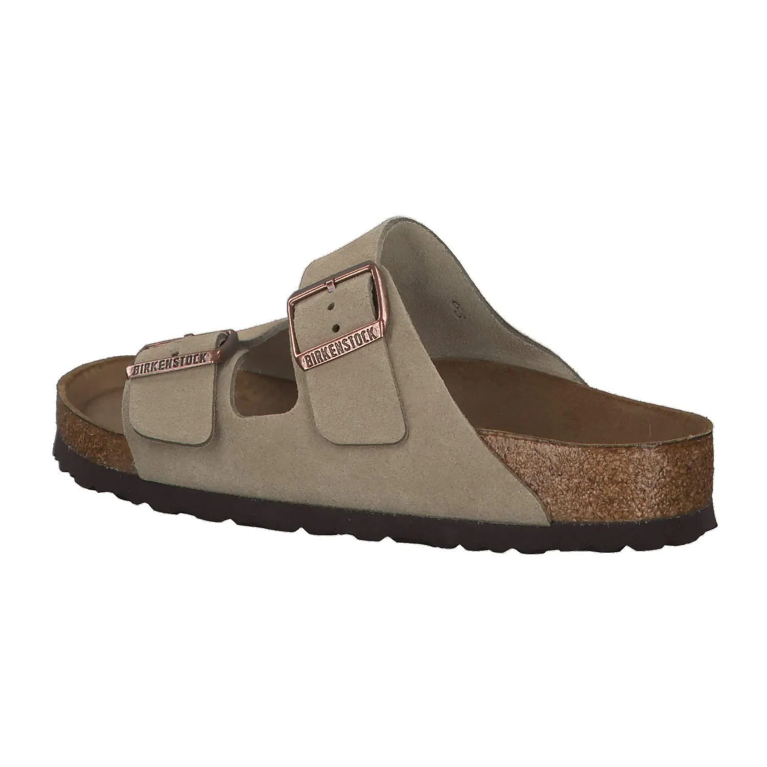 Birkenstock Arizona Sandali Uomo, Taupe, 43 EU - immagine 3
