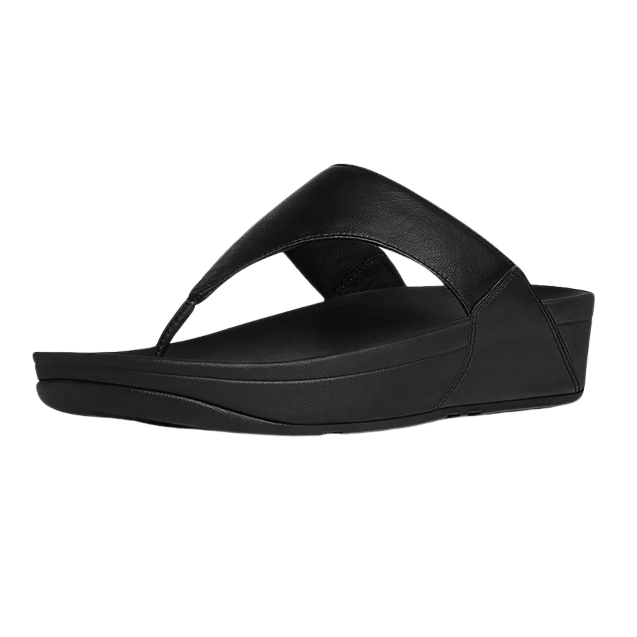 FitFlop Lulu Toepost Sandali Donna, Nero, 38 EU - immagine 1