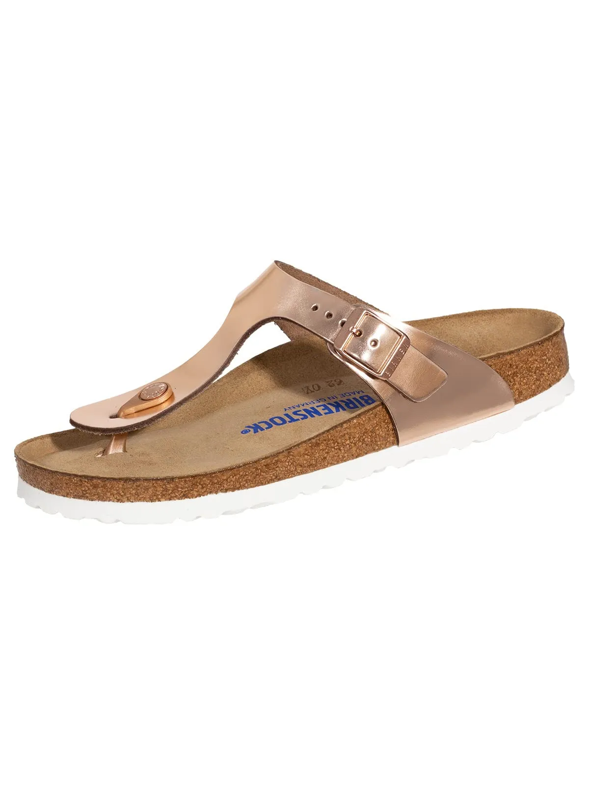 Birkenstock Giza SFB Infradito, Rame Metallico, 36 EU Stretta - immagine 1